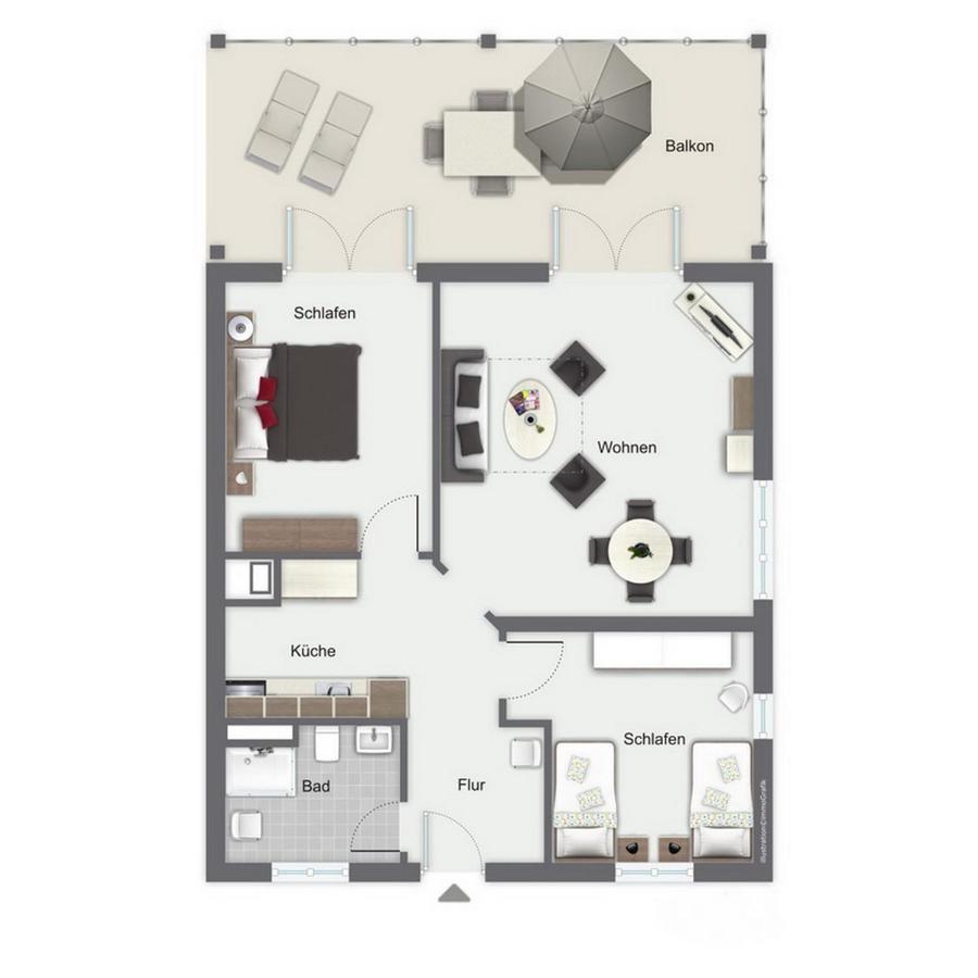 Likedeeler II Wohnung 03 บอลเทินฮาเกิน ภายนอก รูปภาพ